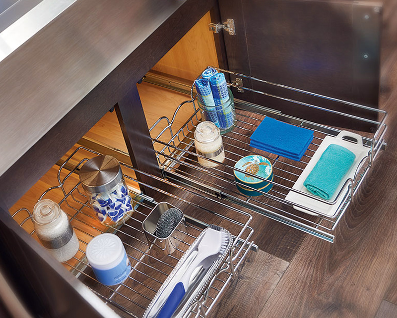 RevAShelf 5WB1 Series 21" x 22" Single Pullout Shelf Organizer